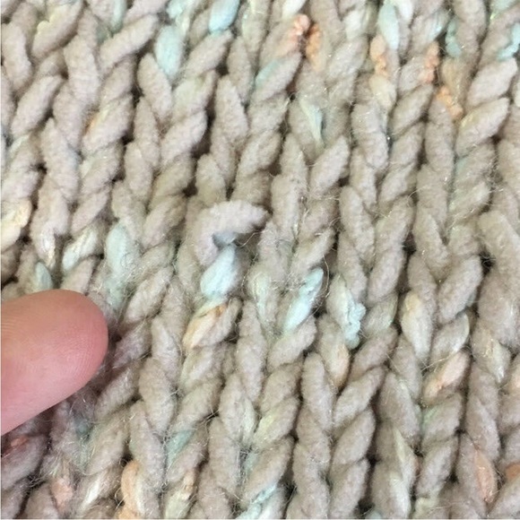 Slate and willow rent the runway nude and multi color turtle neck sweater - Picture 7 of 10